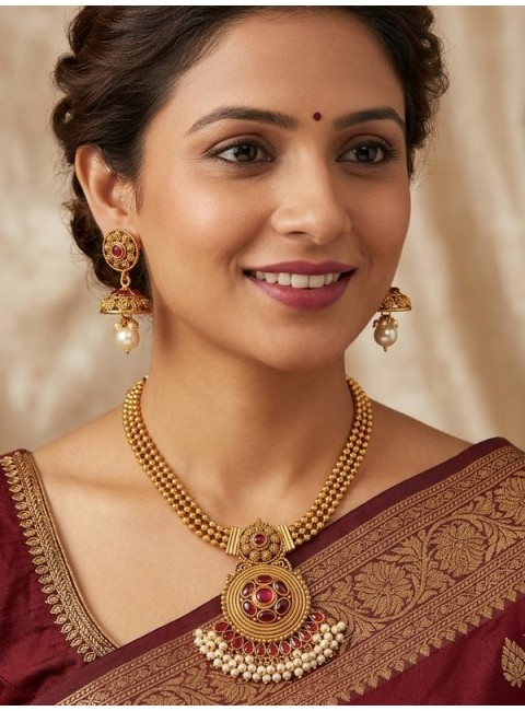 Polki Jewelry Set